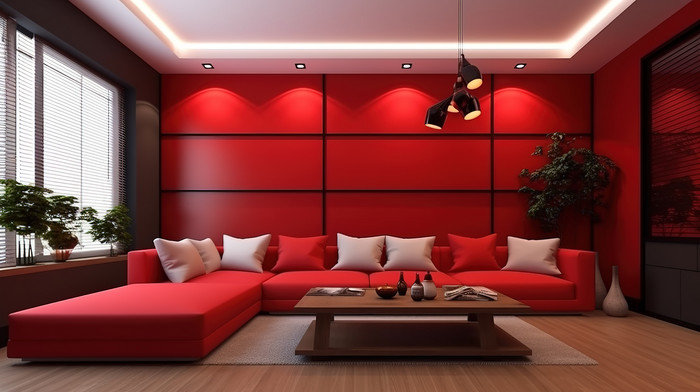 Living room brown ideas red beige walls velvet sofa sofas furniture decorating couch grey gray design color dark wall curtains