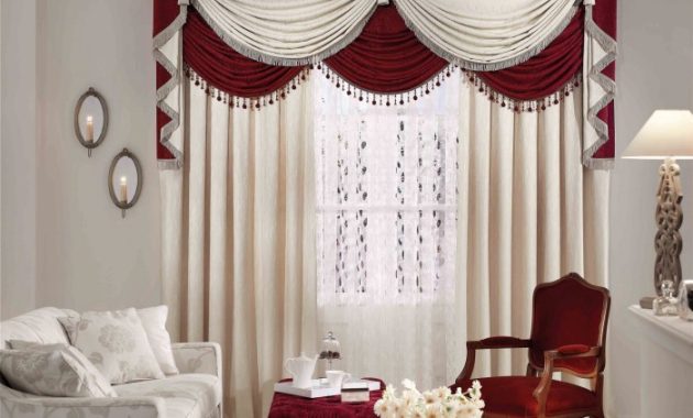 Curtains valance drapes tirai golden mewah jendela kamar tidur eropa emas ruang tamu baru